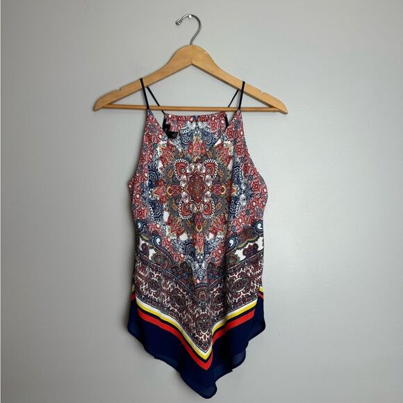 A. Byer Tops - A. Byer paisley handkerchief spaghetti strap tank top/ camisole size m
